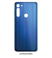 TAMPA TRASEIRA MOTOROLA MOTO G8 AZUL Voguel Cell Distribuidora De