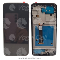 TELA DISPLAY MOTOROLA MOTO ONE FUSION PLUS XT2067 C/ ARO PRETO ORI CH