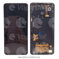 TELA DISPLAY LG G7 THINQ / G710 C/ ARO ORIGINAL NACIONAL