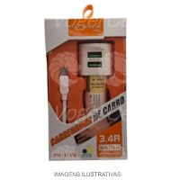 CARREGADOR VEICULAR HMASTTON COM CABO V8 3.4A S15-1