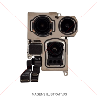 CÂMERA TRASEIRA IPHONE 15 PRO MAX ORIGINAL RETIRADA