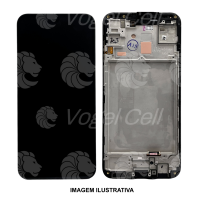 TELA DISPLAY SAMSUNG A15 5G (A156) C/ARO ORIGINAL RETIRADA