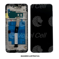 TELA DISPLAY XIAOMI NOTE 9S 9 PRO C/ ARO AZUL CLARO VIBE