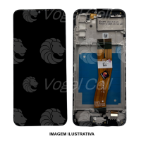 TELA DISPLAY SAMSUNG  A03S / A037 / GA / GB C/ ARO KBS (6 MESES DE GARANTIA)