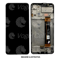TELA DISPLAY SAMSUNG A23 4G / A235F C/ ARO RETIRADA NACIONAL