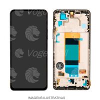 TELA DISPLAY XIAOMI POCO F4 C/ARO PRETO OLED