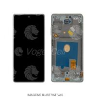 TELA DISPLAY SAMSUNG S20 FE G780 C/ ARO PRATA VIVID