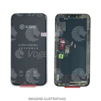 TELA DISPLAY IPHONE X HD KBS (6 MESES DE GARANTIA)