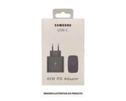 ADAPTADOR  CARREGADOR  SAMSUNG USB -C 45W PD ADAPTER