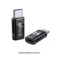 ADAPTADOR OTG HREBOS V8 PARA TYPE-C HS-335