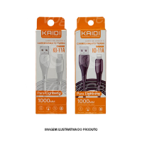 CABO USB KAID CARREGAMENTO TURBO IPHONE  KD-11A