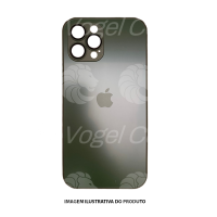 CAPA CASE DE VIDRO COM PROTETOR DE LENTE IPHONE 12 PRO MAX CORES