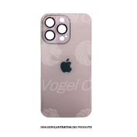 CAPA CASE DE VIDRO COM PROTETOR DE LENTE IPHONE 13 PRO CORES