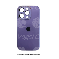 CAPA CASE DE VIDRO COM PROTETOR DE LENTE IPHONE 14 PRO CORES