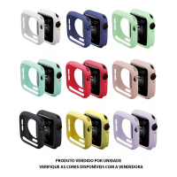 CAPA CASE PROTETOR SILICONE APPLE WATCH 40MM CORES