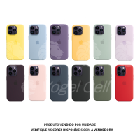 CAPA SILICONE IPHONE 13 PRO MAX CORES VARIADAS