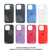 CAPA SILICONE IPHONE 15 CORES VARIADAS