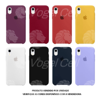 CAPA SILICONE IPHONE XR  CORES VARIADAS