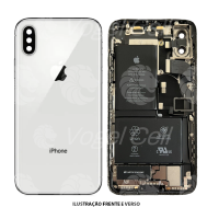 CARCAÇA IPHONE X BRANCO COMPLETA C/ BATERIA