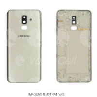 CARCAÇA SAMSUNG J8 DOURADA