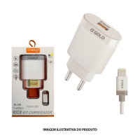 CARREGADOR IPHONE OXGOLD 6.1A  TURBO 30W CA39-2/IOS