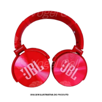 FONE DE OUVIDO WIRELESS JB950 VERMELHO