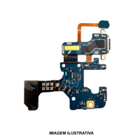 SUB PLACA COM CONECTOR DE CARGA SAMSUNG NOTE 8