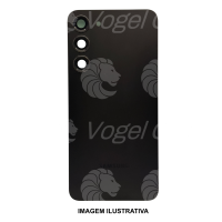 TAMPA TRASEIRA SAMSUNG S23 PLUS PRETO  COM LENTE