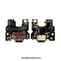 SUB PLACA COM CONECTOR DE CARGA MOTOROLA MOTO EDGE 30