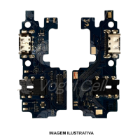 SUB PLACA COM CONECTOR DE CARGA SAMSUNG A21S