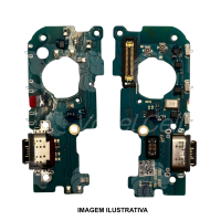 SUB PLACA COM CONECTOR DE CARGA SAMSUNG A33