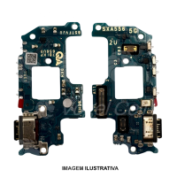 SUB PLACA COM CONECTOR DE CARGA SAMSUNG A55