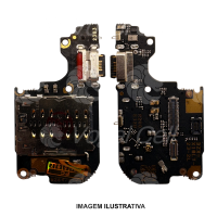 SUB PLACA COM CONECTOR DE CARGA XIAOMI  MI 10 LITE