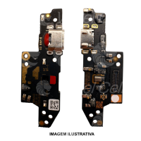 SUB PLACA COM CONECTOR DE CARGA XIAOMI REDMI  9A/9C