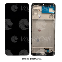 TELA DISPLAY SAMSUNG M32 / M325 C/ ARO ORIGINAL CH