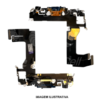 FLEX CONECTOR DE CARGA IPHONE 13 MINI AZUL ORIGINAL RETIRADO