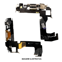 FLEX CONECTOR DE CARGA IPHONE 13 MINI BRANCO ORIGINAL RETIRADO