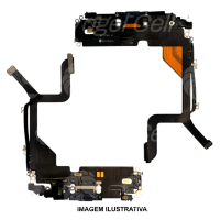 FLEX CONECTOR DE CARGA IPHONE 13 PRO AZUL ORIGINAL RETIRADO