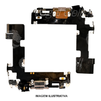 FLEX CONECTOR DE CARGA IPHONE 13 ROSA ORIGINAL RETIRADO