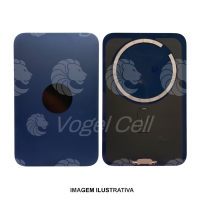 TAMPA TRASEIRA IPHONE 17 PRO MAX AZUL