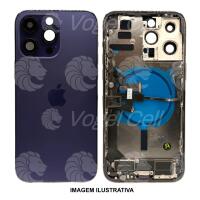 CARCAÇA IPHONE 14 PRO MAX ROXO S/ BATERIA PRIMEIRA LINHA