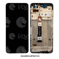 TELA DISPLAY MOTOROLA MOTO G42 XT2233-2 C/ ARO ORIGINAL NACIONAL