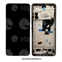 TELA DISPLAY REDMI XIAOMI MI 12 LITE COM ARO GRAFITE ORIGINAL CH