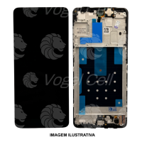 TELA DISPLAY SAMSUNG M55 SM-M556 C/ ARO ZL PREMIUM