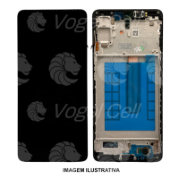 TELA DISPLAY SAMSUNG M53 5G M536 C/ ARO VIBE PREMIUM