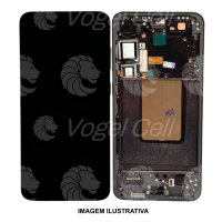 TELA DISPLAY SAMSUNG S24 PLUS S926 C/ ARO GRAFITE ZL PREMIUM