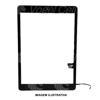 TOUCH SCREEN IPAD 9 GERAÇÃO 10.2 2019 A2602 A2603 A2604 A2605 PRETO