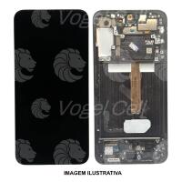 ELA DISPLAY SAMSUNG S22 PLUS S906 PRETO  C/ ARO RETIRADA