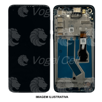 TELA DISPLAY MOTOROLA MOTO G8 POWER XT2041 C/ARO AZUL VIBE