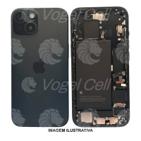 CARCAÇA IPHONE 15 PRETO C/  BATERIA RETIRADA
